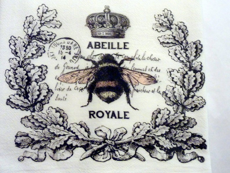 Bee, Flour Sack Towel, Decorative Towel, Bumble Bee, Kitchen