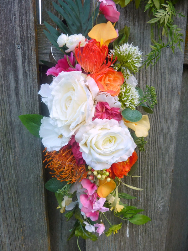 Tropical Wedding Bouquets Ideas