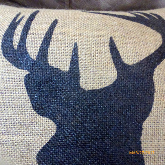 Deer Shadow 18x18 Pillow