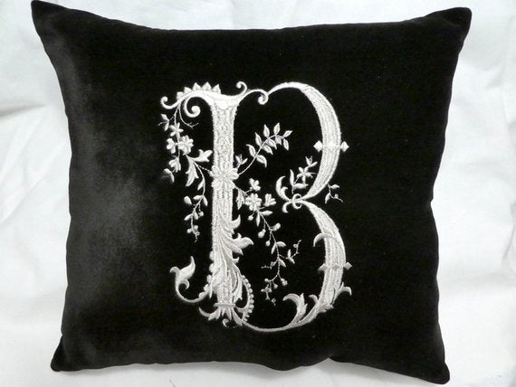 Monogrammed Pillows & Covers