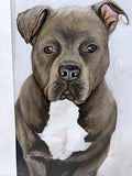 Pet Portrait, oil painting of your pet, dog painting