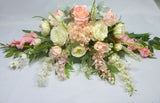 Wedding Sweetheart table centerpiece in Pink, Blush and White