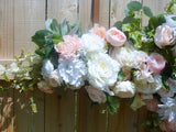 Pink and white Wedding Flowers, Wedding Arch Decorations