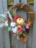 Fall wreaths, Thanksgiving wreath