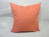 Coral Chenille pillow cover
