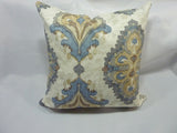 Ikat pillow cover in Magnolia Home Harbor