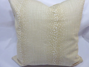Antelope pillow cover in Gobi, Premier Prints Antelope fabric