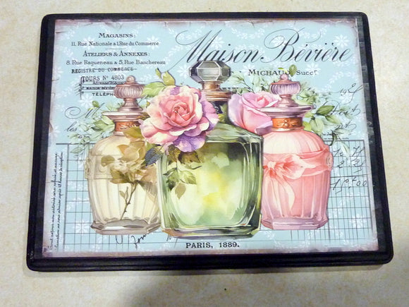 Paris Perfume sign, French Country decor