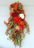 Fall door swag, Door Swags for Fall