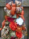 Fall door swag, Door Swags for Fall