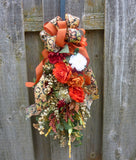 Fall door swag, Door Swags for Fall