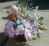 Pastel Candy centerpiece, Christmas candy centerpiece