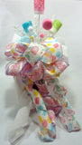 Pastel Candy tree topper, ribbon tree topper