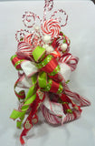 Sucker Tree Topper in Red, Green and White