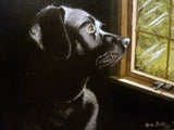 Custom Pet Portraits - 5x7 to 11x14 - oil painting of your pet - dog painting - Julie Butler Creations