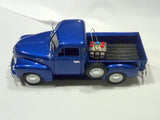Blue Farmhouse Truck, Diecast truck decor, 1953 Chevy Truck