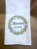 Personalized gift, Farmhouse dish Towel