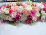 Wedding table centerpiece, floral arrangement, Head Table centerpiece