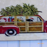 Christmas subway tile sign - Christmas gift - Julie Butler Creations
