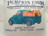 Fall Farmhouse pillow Cover, pumpkin pillow covers