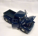 Dark Blue Farmhouse Truck, Diecast truck decor, Farmhouse decor, Metal truck, 56 Ford Truck