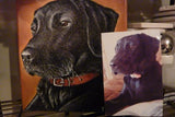 Custom Pet Portraits - 5x7 to 11x14 - oil painting of your pet - dog painting - Julie Butler Creations