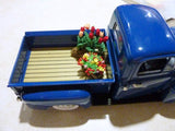 Blue metal truck, Farmhouse decorations, Farmhouse truck
