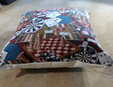 Game room Pillow cover - Extra Large floor pillows - pillow covers - Pool room Pillows - Julie Butler Creations