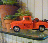 Fall Farmhouse Truck, Diecast truck decor, Pumpkin Patch Truck, Farmhouse decor - Julie Butler Creations