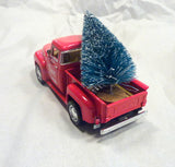Red Farmhouse Truck, Diecast truck decor, Christmas Truck decorations, Red Truck decor - Julie Butler Creations