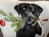 Christmas Pillow covers- Christmas decorations - dog pillow covers - cat pillow covers - Julie Butler Creations