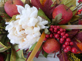 Fall wreath - Front door wreath - Autumn Wreath - decorative wreaths - Fall wreath - Julie Butler Creations