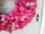 Spring Wreaths, Tulip Wreath, Summer wreaths, Front door wreath, Easter wreath - Julie Butler Creations