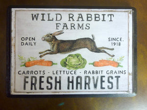 Farmhouse sign, Bunny sign, wood wall art, Farmhouse decor