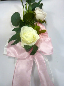Wedding Aisle flowers, Wedding pew decorations