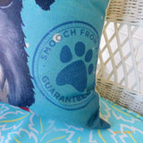 Schnauzer pillow covers - Dog pillows - gift for him - gift for her - dog lovers gift - Julie Butler Creations