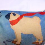 Christmas Dog Pillow covers -dog pillow covers - Family room pillow covers - boys room decor - Julie Butler Creations