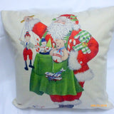 Christmas Pillow covers - Santa pillow cover - Christmas decorations - Julie Butler Creations