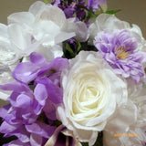 Tall Wedding centerpiece - floral arrangement -Cascading Centerpiece - wedding flowers - Julie Butler Creations