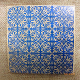 Blue Moroccan tile coasters - Decorative tile coasters - set of 4 - Marble coasters - coasters - Julie Butler Creations