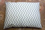 Dog Bed Cover - Personalized Pet Bed Cover - Chevron Dog Bed - large dog bed - Julie Butler Creations