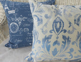 Premier Prints Paris Pillow Cover in Denim Blue - Premier Prints - Paris Pillow cover - Julie Butler Creations