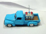 Light Blue Farmhouse Truck, Blue diecast truck