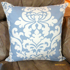Cashmere Blue pillow cover - Premier Prints pillow cover - pillow cover- Accent pillow - Julie Butler Creations