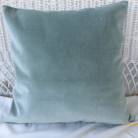Velvet pillow cover - velvet pillow - Robert Allen Baneberry Lane Velvet upholstery Fabric - Julie Butler Creations