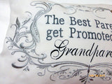 Grandparents Pillow cover - Parents pillow - Personalized gifts - Embroidered Grandparents pillow - Julie Butler Creations