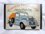 Pumpkin Patch shelf sitter - wood plaques for Fall - Thanksgiving decorations - Farmhouse decor - Julie Butler Creations