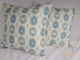 Ikat Pillow Cover -Swavelle Mill Creek - Ikat pillows - Pillows - Accent Pillows - Ikat design - Julie Butler Creations