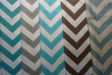 Chevron pillow cover - 12 colors - 18 or 20 inch pillow covers - Chevron on both sides - Julie Butler Creations