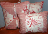 Decorative Pillow - Accent Pillow - Pillows - specialty pillow - corded edge - 16x16 - Julie Butler Creations